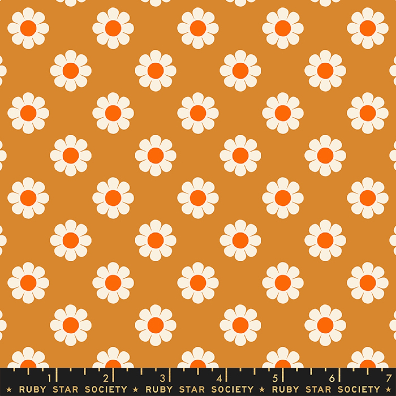 Baumwolle Patchwork -  Alexia Abegg - Ruby Star Society - Meadow Star - Caramel Honey Pie